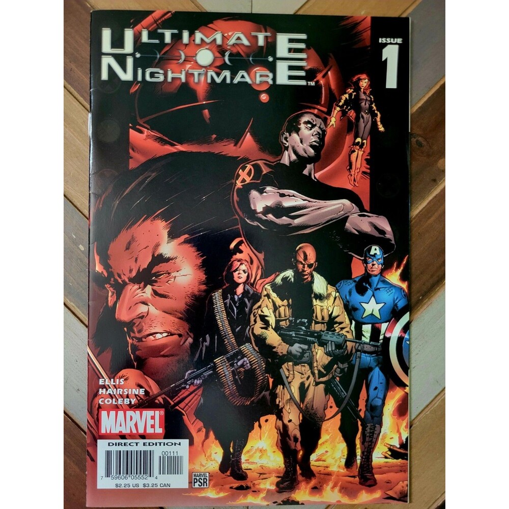 Ultimate Nightmare #1 (Marvel 2004) X-Men! Warren Ellis & Trevor Hairsine (7.0)